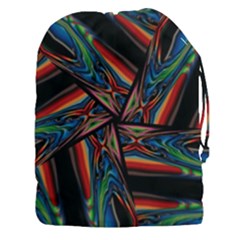 Abstract Art Abstract Background Drawstring Pouch (xxxl)