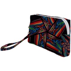 Abstract Art Abstract Background Wristlet Pouch Bag (small)