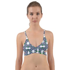 Backgrounds Texture Modern Pattern Wrap Around Bikini Top