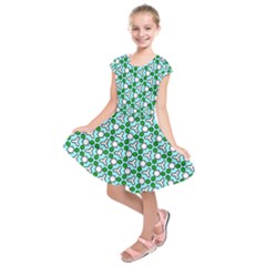 Background Texture Background Pattern Kids  Short Sleeve Dress by Simbadda