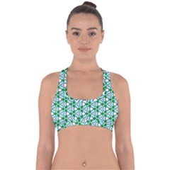 Background Texture Background Pattern Cross Back Hipster Bikini Top 