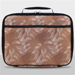 Scrapbook Leaves Decorative Full Print Lunch Bag by Simbadda