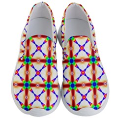 Rainbow Pattern Pattern Texture Men s Lightweight Slip Ons by Simbadda