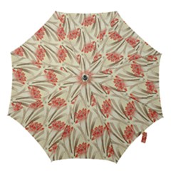 Flower Flora Leaf Wallpaper Hook Handle Umbrellas (small) by Simbadda