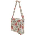 Flower Flora Leaf Wallpaper Cross Body Office Bag View1