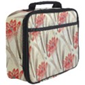 Flower Flora Leaf Wallpaper Full Print Lunch Bag View3