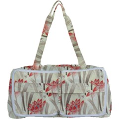 Flower Flora Leaf Wallpaper Multi Function Bag by Simbadda