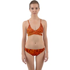 Low Poly Polygons Triangles Wrap Around Bikini Set by Simbadda