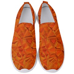 Low Poly Polygons Triangles Men s Slip On Sneakers by Simbadda