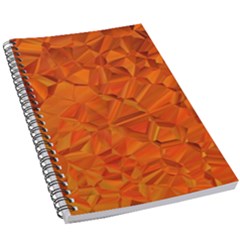 Low Poly Polygons Triangles 5 5  X 8 5  Notebook by Simbadda