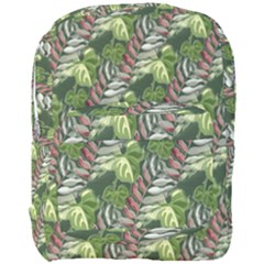 Leaves Seamless Pattern Design Full Print Backpack by Simbadda