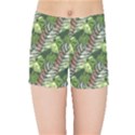 Leaves Seamless Pattern Design Kids  Sports Shorts View1