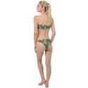 Leaves Seamless Pattern Design Classic Bandeau Bikini Set View2