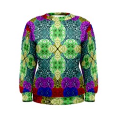 Flower Design Design Artistic Women s Sweatshirt by Simbadda