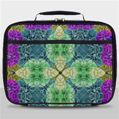 Flower Design Design Artistic Full Print Lunch Bag by Simbadda