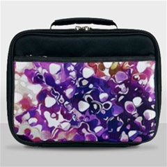 Paint Texture Purple Watercolor Lunch Bag by Simbadda