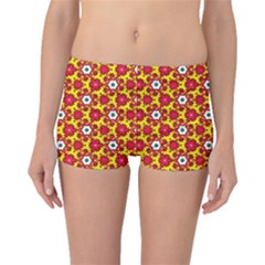 Pattern Colorful Modern Color Boyleg Bikini Bottoms by Simbadda