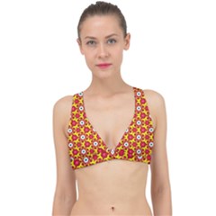 Pattern Colorful Modern Color Classic Banded Bikini Top