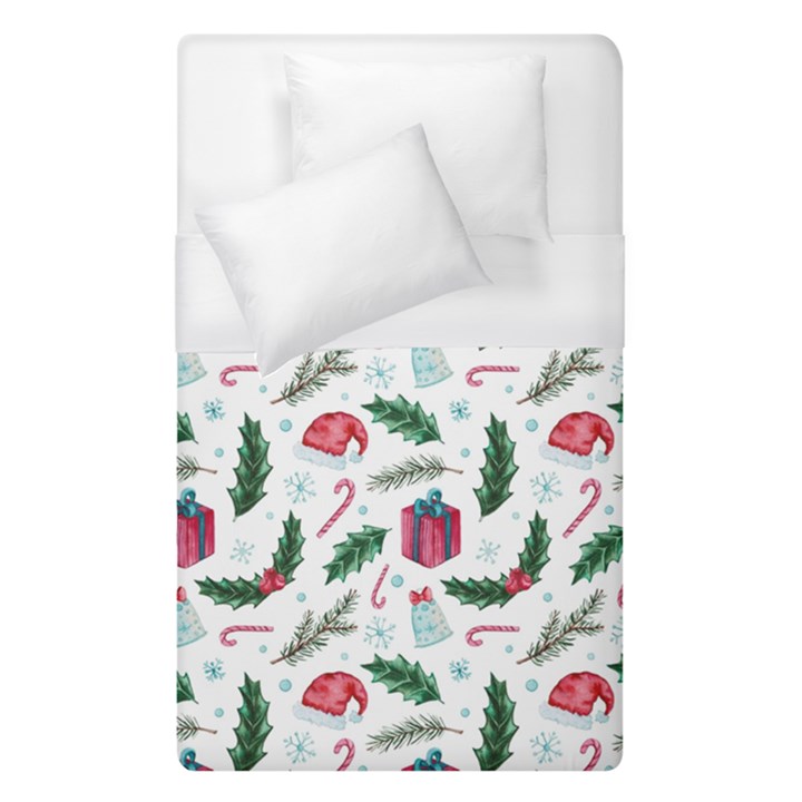 Christmas Background Duvet Cover (Single Size)