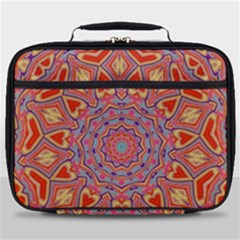 Abstract Art Abstract Background Full Print Lunch Bag by Simbadda