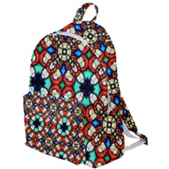 Stained Glass Pattern Texture Face The Plain Backpack