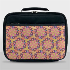 Pattern Decoration Abstract Flower Lunch Bag by Simbadda