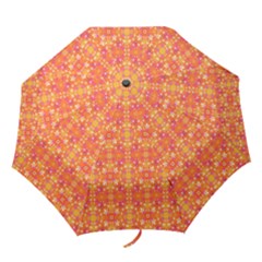  Pattern Abstract Orange Folding Umbrellas by Simbadda