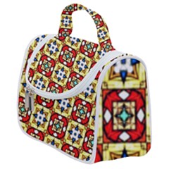 Church Pattern Church Texture Satchel Handbag