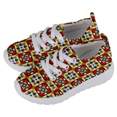 Church Pattern Church Texture Kids  Lightweight Sports Shoes by Simbadda