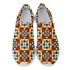 Church Pattern Church Texture Women s Slip On Sneakers by Simbadda