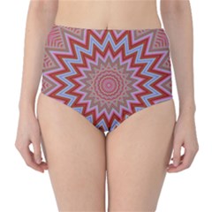 Abstract Art Abstract Background Classic High-waist Bikini Bottoms by Simbadda