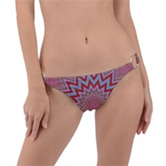 Abstract Art Abstract Background Ring Detail Bikini Bottom