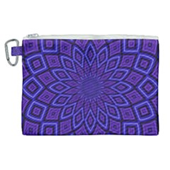 Kaleidoscope Abstract Background Canvas Cosmetic Bag (xl) by Simbadda