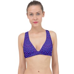 Kaleidoscope Abstract Background Classic Banded Bikini Top