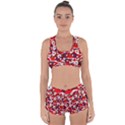 Nicholas Santa Christmas Pattern Racerback Boyleg Bikini Set View1