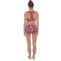 Nicholas Santa Christmas Pattern Racerback Boyleg Bikini Set View2