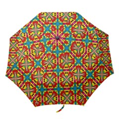 Seamless Pattern Tile Tileable Folding Umbrellas by Simbadda