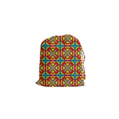 Seamless Pattern Tile Tileable Drawstring Pouch (xs) by Simbadda