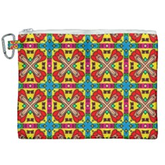 Seamless Pattern Tile Tileable Canvas Cosmetic Bag (xxl) by Simbadda