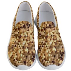 Pattern Fabric Shape Abstract Men s Lightweight Slip Ons by Simbadda