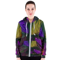 Data City Large Fiction Digital Women s Zipper Hoodie