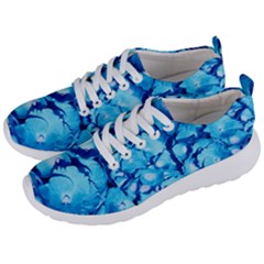 Hydrangea Blue Petals Flower Men s Lightweight Sports Shoes by Simbadda