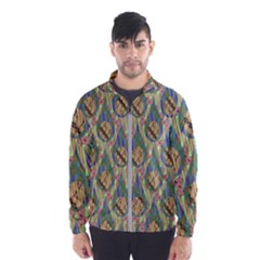 Tribal Background Boho Digital Paper Men s Windbreaker