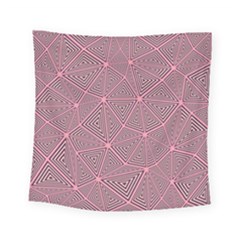 Triangle Background Abstract Square Tapestry (small)