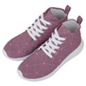 Triangle Background Abstract Women s Lightweight High Top Sneakers View2