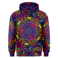 Kaleidoscope Pattern Ornament Men s Overhead Hoodie