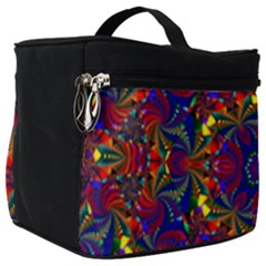 Kaleidoscope Pattern Ornament Make Up Travel Bag (big) by Simbadda