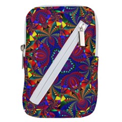 Kaleidoscope Pattern Ornament Belt Pouch Bag (large)