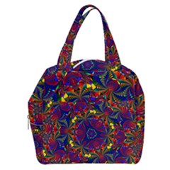 Kaleidoscope Pattern Ornament Boxy Hand Bag