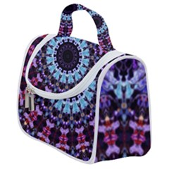 Kaleidoscope Shape Abstract Design Satchel Handbag by Simbadda